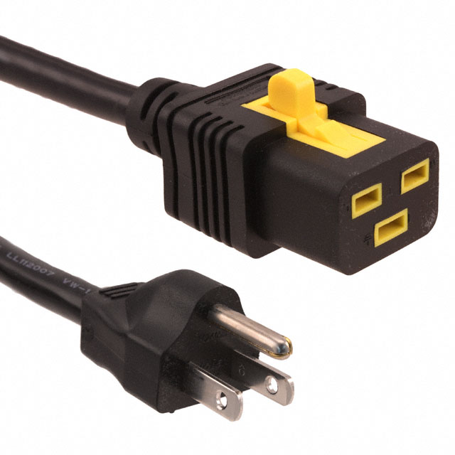 CORD 14AWG 5-15P - C19 19.69'