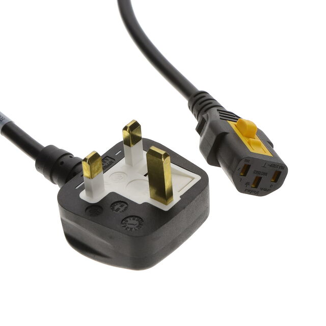 CORD BS1363A - IEC 320-C13 4.92'