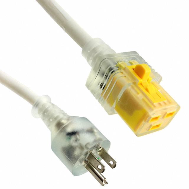 CORD 14AWG 5-15P TO C19 9.84'