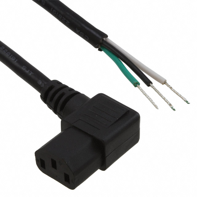 CORD 18AWG IEC320 RA - CBL 6.56'