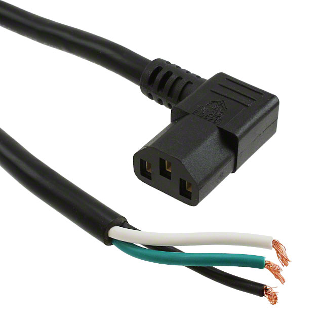 CORD 14AWG IEC320 RA - CBL 6.56'