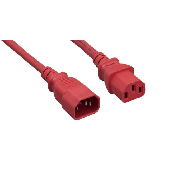 EXTEN PWR CORD C14/C13 18AWG 7'