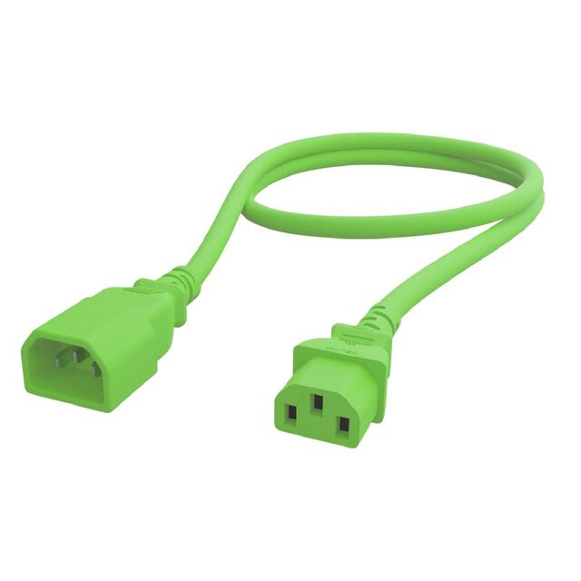 EXTEN PWR CORD C14/C13 18AWG 8'