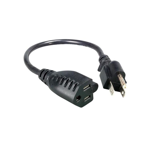 EXTEN PWR CRD 5-15P/15R 16AWG 4'