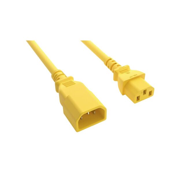 EXTEN PWR CORD C14/C13 14AWG 3'
