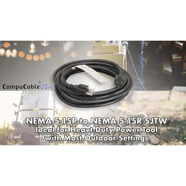 OUTDOOR EXT PWR CRD NEMA 5-15P/R
