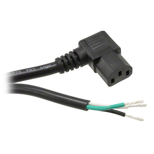 CORD 14AWG IEC320 RA - CBL 4.92'