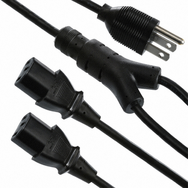 CORD 18AWG 5-15P - 320-C13 6.56'