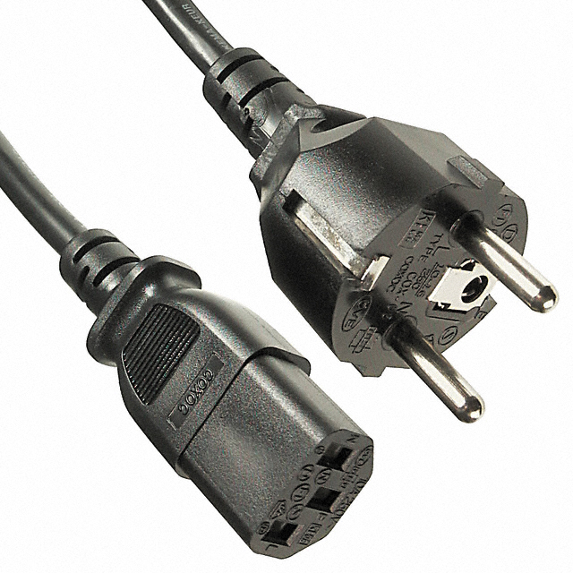 CORD CEE 7/7 - IEC 320-C13 5.90'