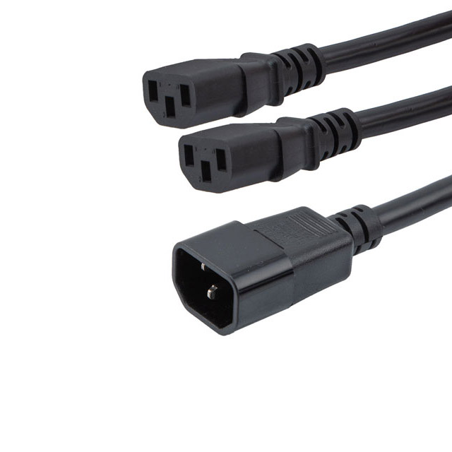 C14 - 2C13 SPLIT POWER CORD, 15A