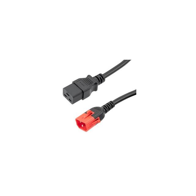 C19 TO DUAL LOCKING C14, 15A, 25