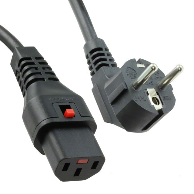 CRD 18AWG CEE7/7 RA - C13 9.84'