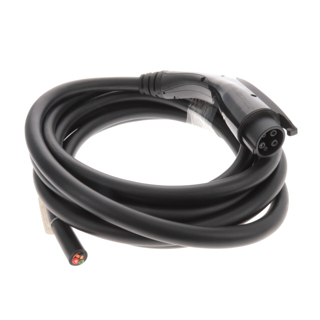 CORD 8 AWG J1772 TO CBL 20' BLK