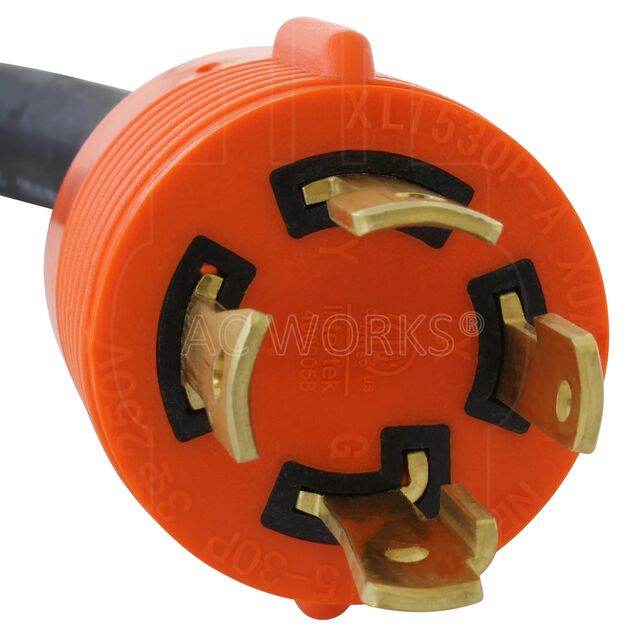 1ft L15-30P to L6-30R Adapter