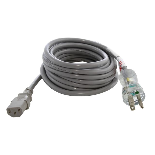 15A 10FT Medical Grade Power Cor
