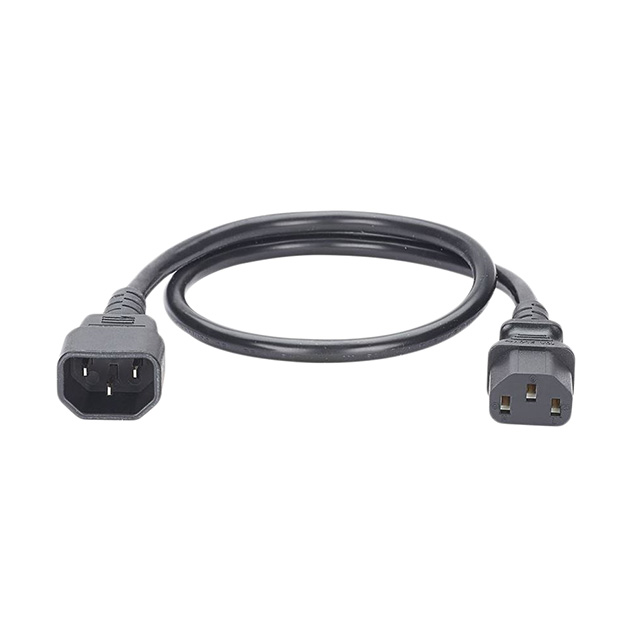 CORD 18AWG IEC320C14 - 320C13 2'