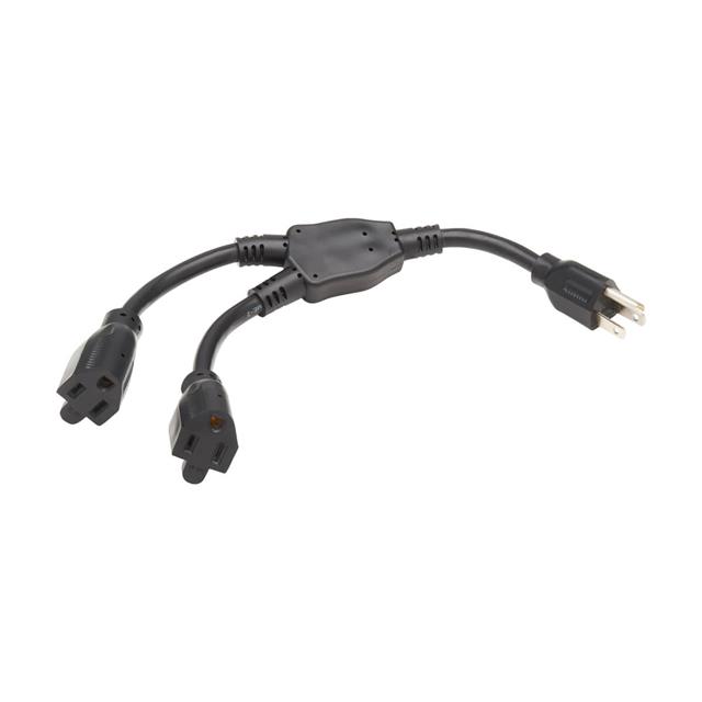 EXTENSION CORD Y SPLITTER, NEMA