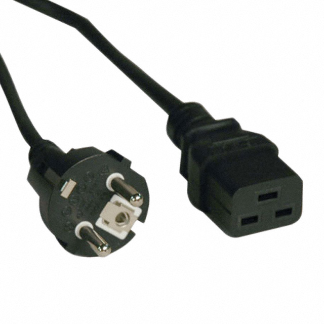 CORD CEE 7/7 TO IEC 320-C19 8'