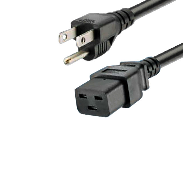 CORD 14AWG 5-15P - 320-C19 1.50'