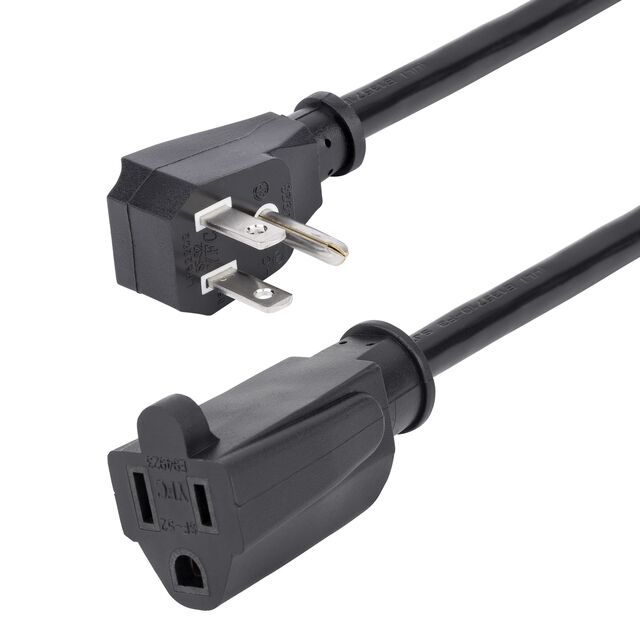 POWER EXTENSION CORD, 18AWG