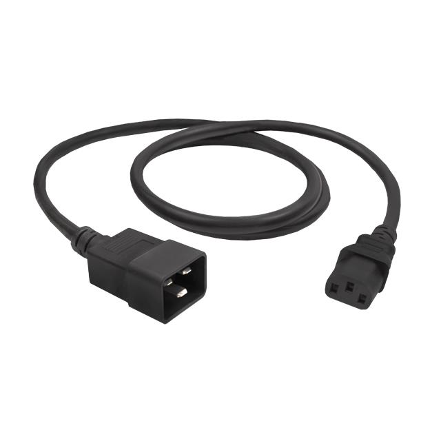 POWER CORD IEC320 C13 / C20 3FT