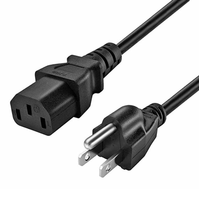 CORD 14AWG 5-15P TO C13 79"