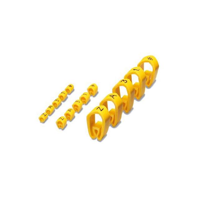 WIRE MARKER SLIP-ON YELLOW