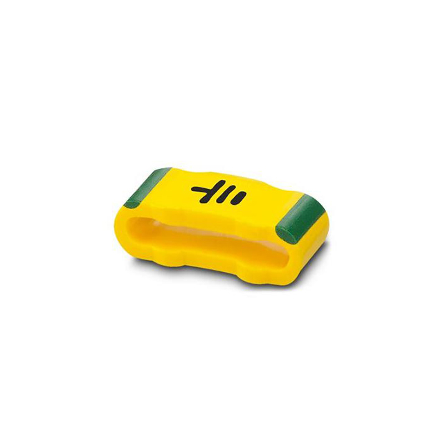 WIRE MARKER SLIP-ON 4.3MM YELLOW