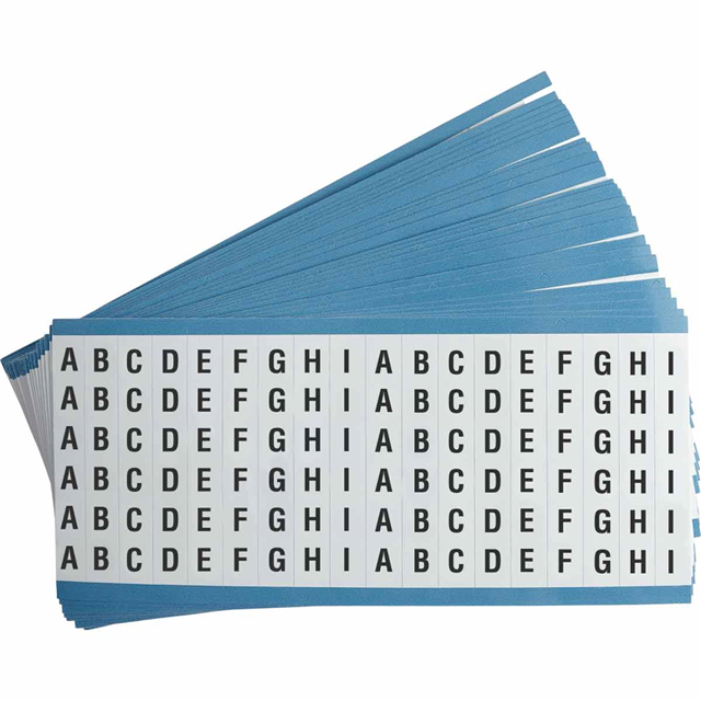 WIRE MARKER, 3.5 IN H X 0.5 IN W