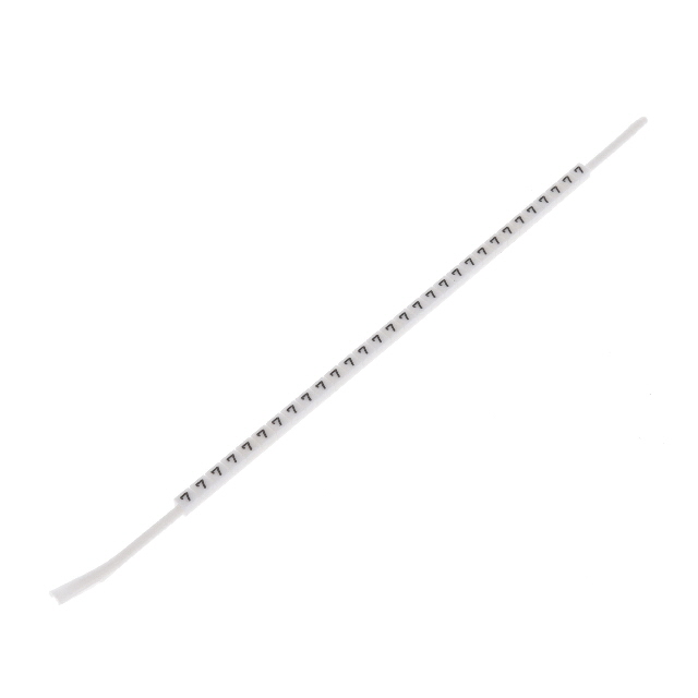 WIRE MARKER CLIP-ON WHITE 300PC