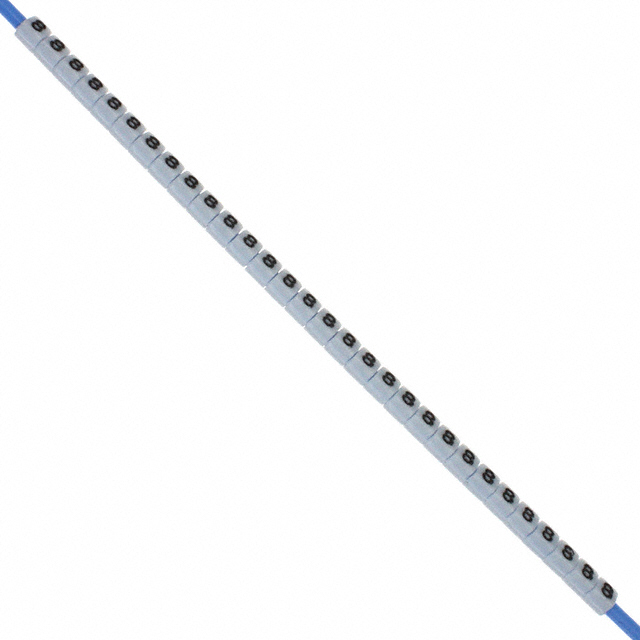 WIRE MARKER CLIP-ON WHITE 300PC