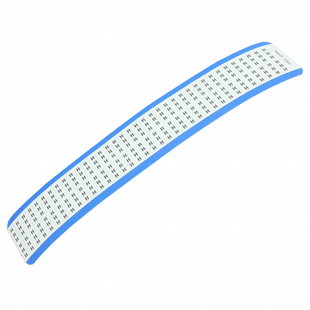 WIRE MARKR CARD 6.4MMX38.1MM WHT