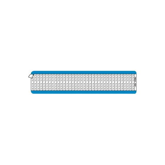 WIRE MARKR CARD 6.4MMX38.1MM PUR
