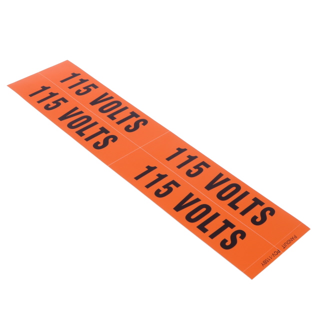 WIRE MARKER ADH 114.3X28.7MM 5PC