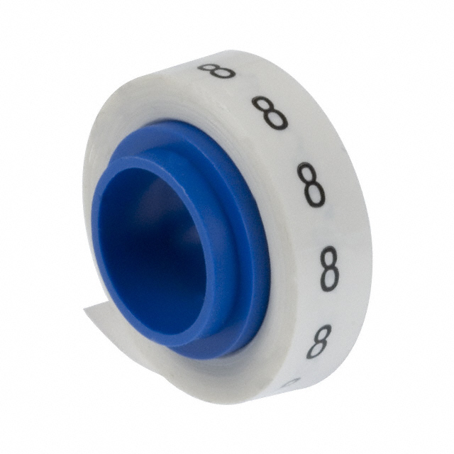 WIRE MARKER TAPE WHITE 8'ROLL