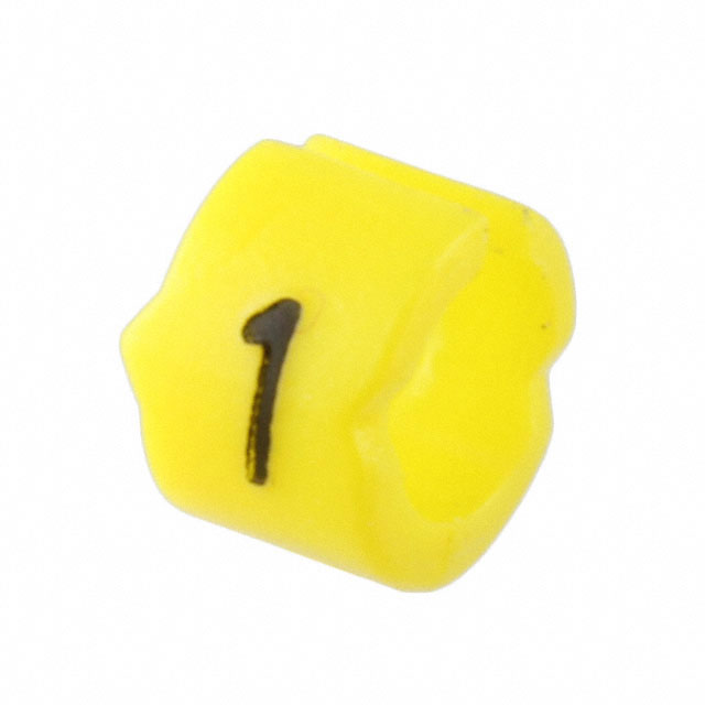 WIRE MARKER CLIP-ON YELLOW
