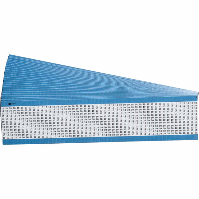 WIRE MARKER, 0.5 IN H