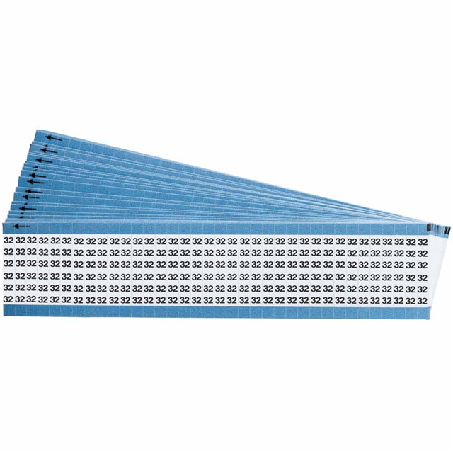 WIRE MARKER, 1.5 IN H