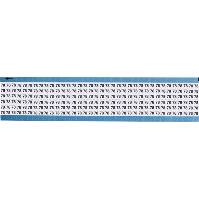 WIRE MARKER, 0.75 IN H