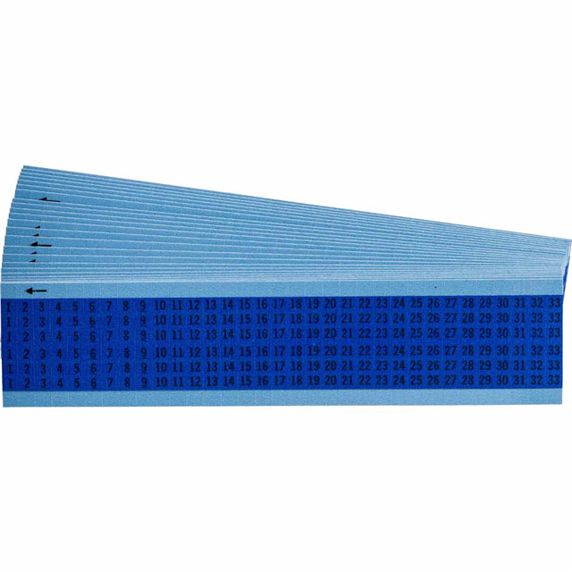 WIRE MARKER, 1.5 IN H