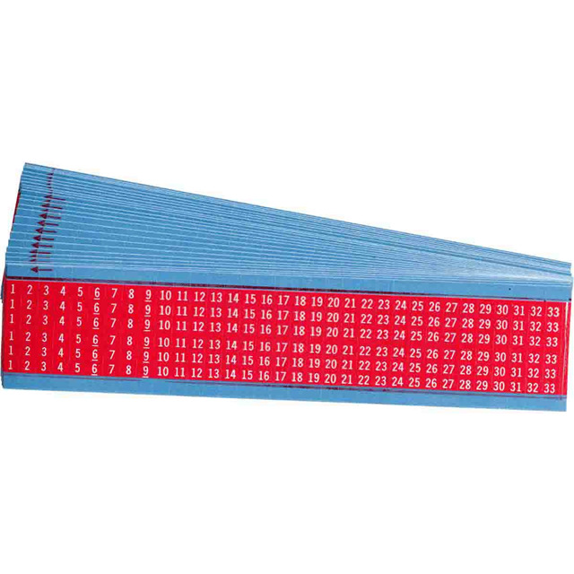 WIRE MARKER, 1.5 IN H
