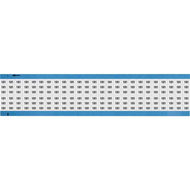 WIRE MARKER, 0.75 IN H