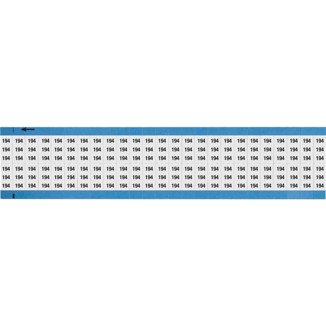 WIRE MARKER, 0.75 IN H