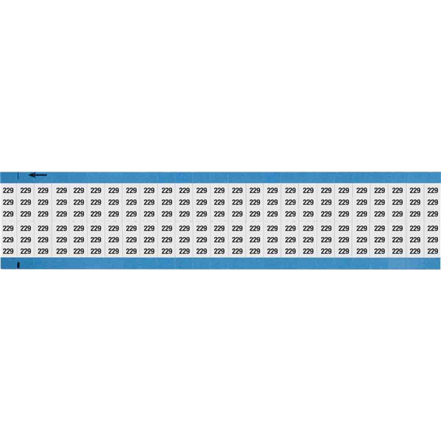 WIRE MARKER, 0.75 IN H