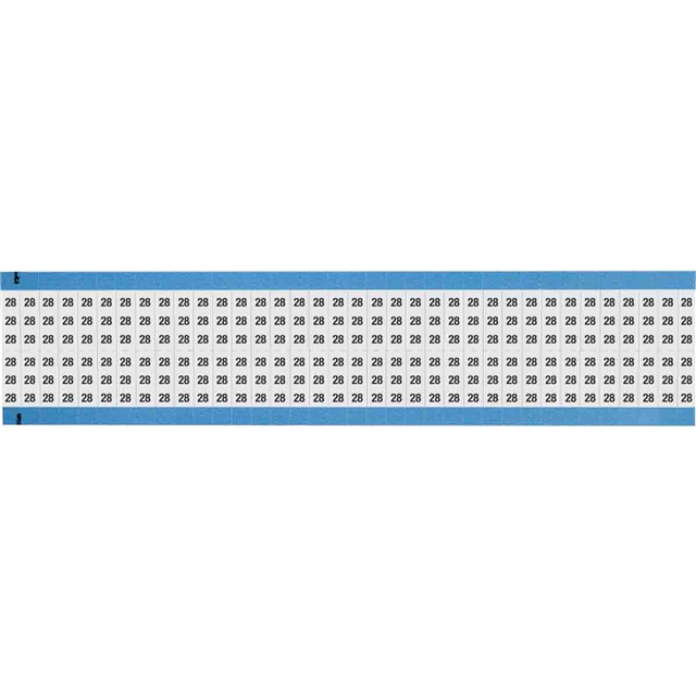 WIRE MARKER, 0.75 IN H