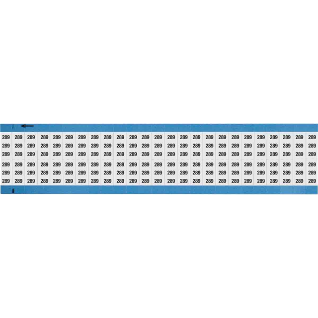 WIRE MARKER, 0.75 IN H