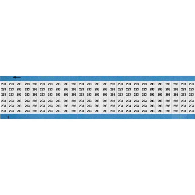 WIRE MARKER, 0.75 IN H