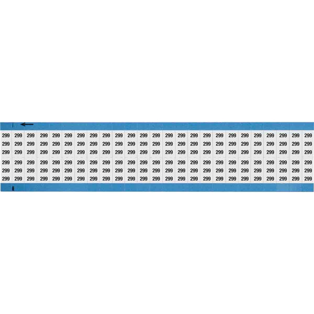 WIRE MARKER, 0.75 IN H