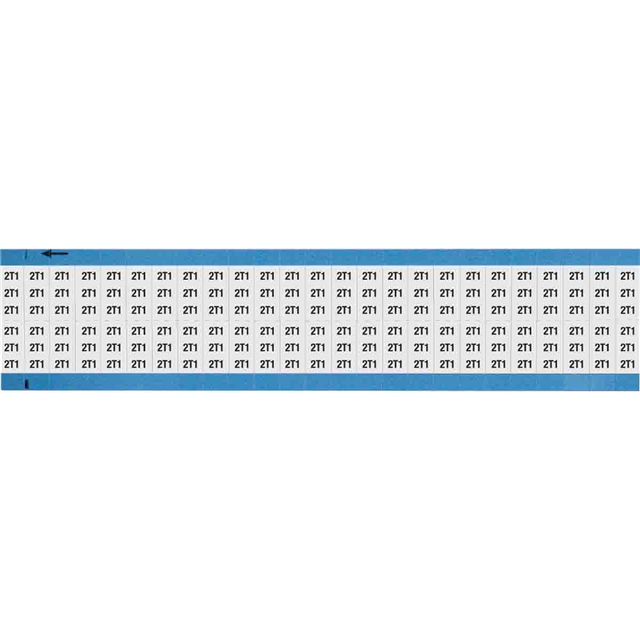 WIRE MARKER, 0.75 IN H