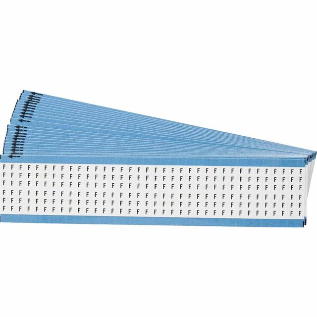 WIRE MARKER 1.5"H WHITE 1=25PCS